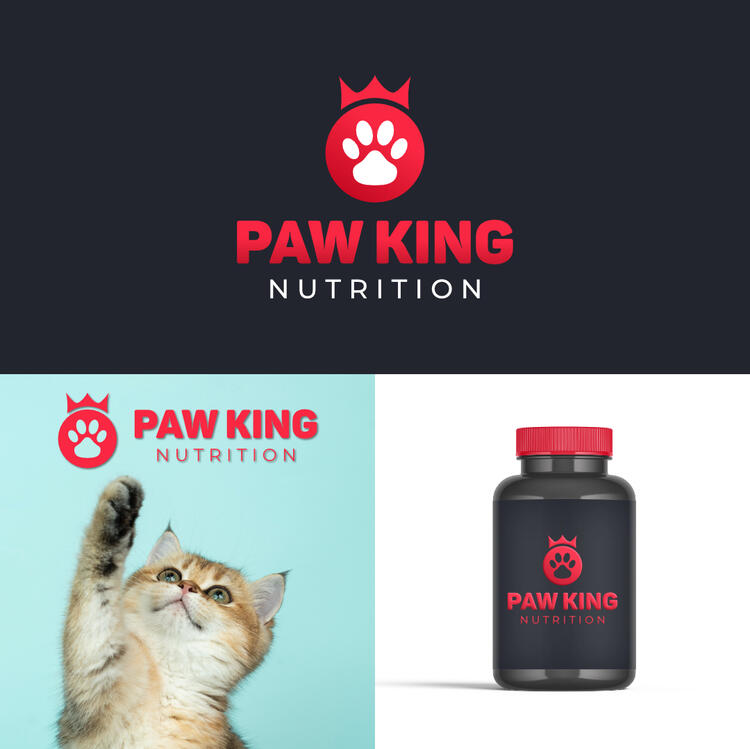 Paw King Nutrition Visual Identity